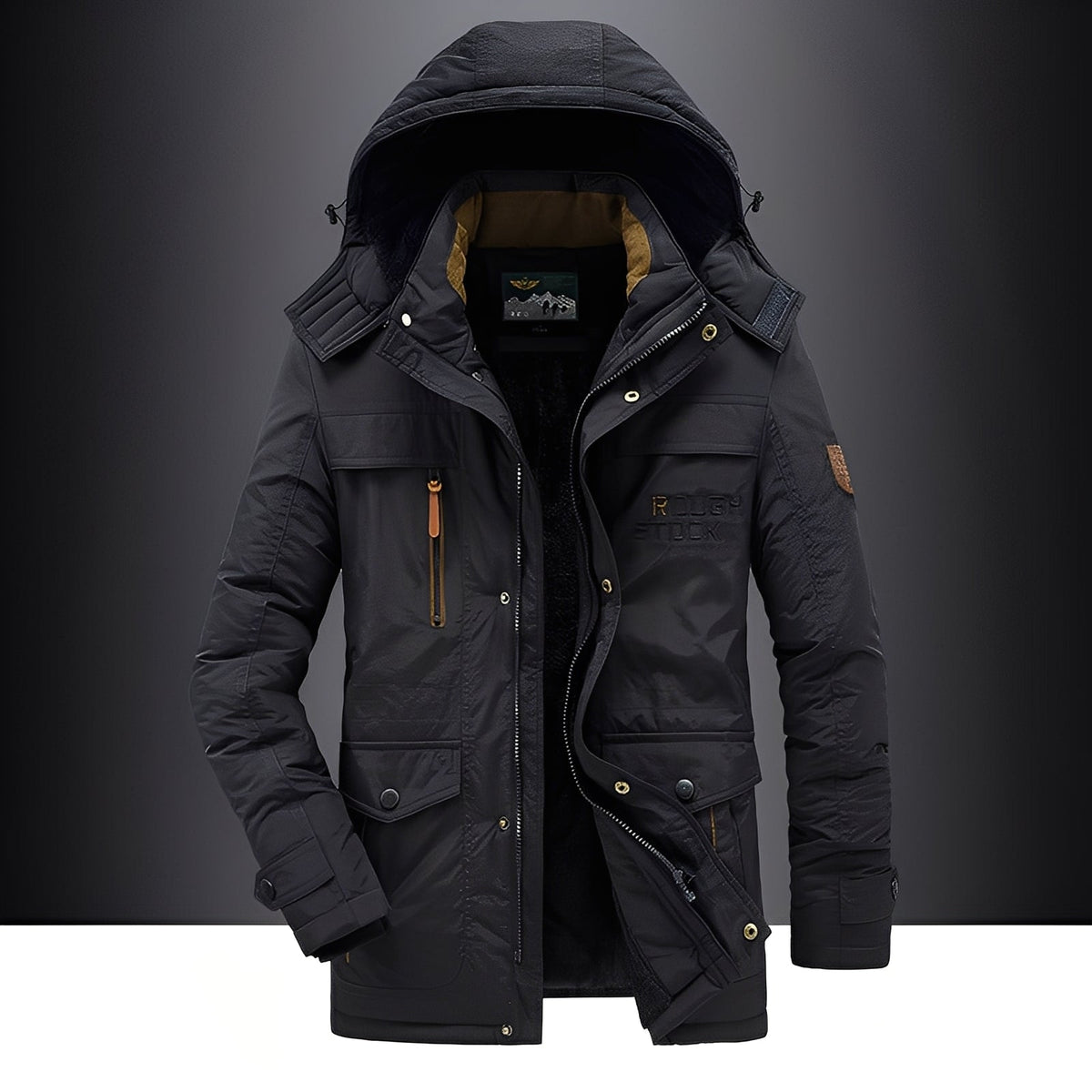 Roydon - Manteau confortable et durable avec capuche