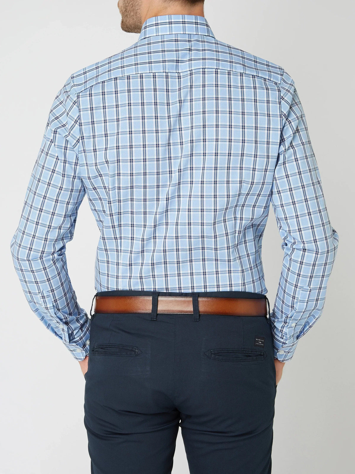 Louis – Chemise en coton à carreaux