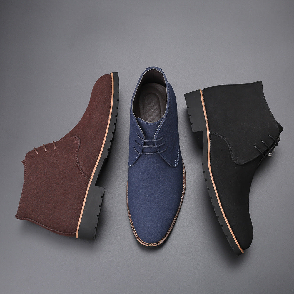 Alonzo - Élégantes chaussures en suède pour hommes