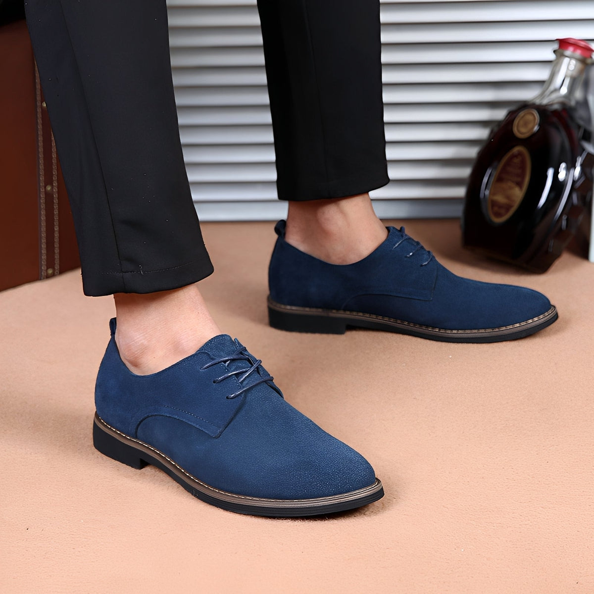 John - Chaussures à lacets raffinées et robustes pour hommes
