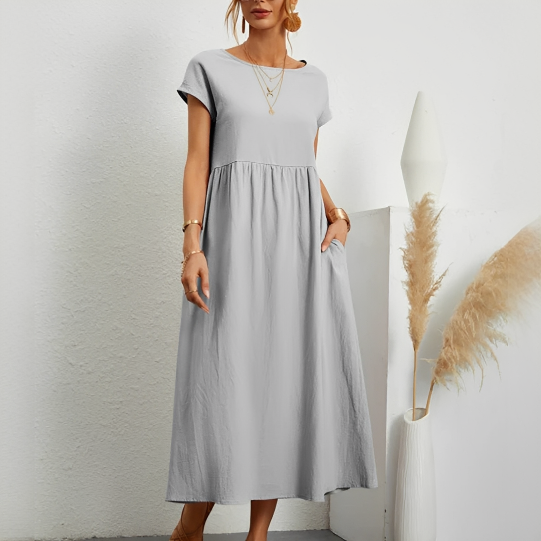 Ginovie - Robe d'été sophistiquée pour femme