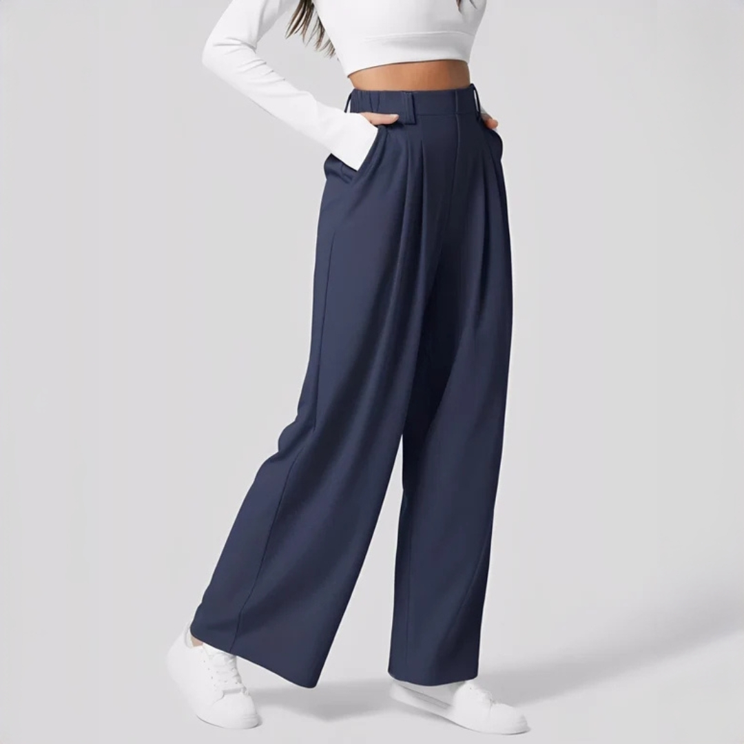 Montana - Pantalon chic à jambes larges