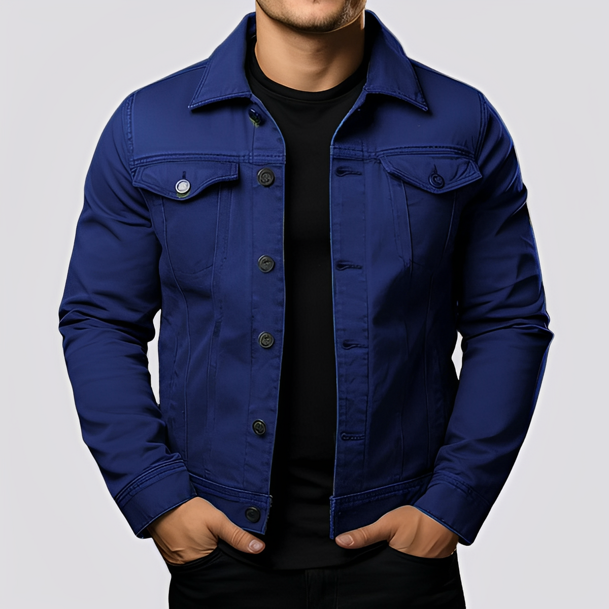 Maxwell - Veste classique pour hommes en matériau résistant