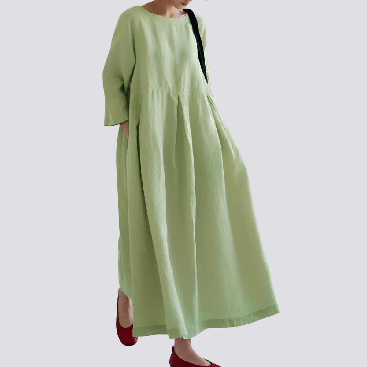 Veronica - Robe décontractée avec poches pour femmes