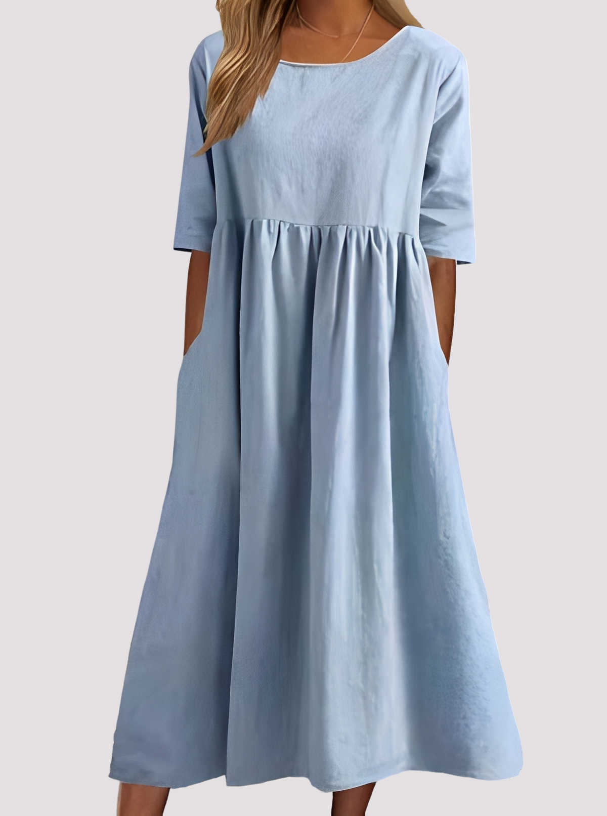 Julie - Robe décontractée avec poches pour femmes