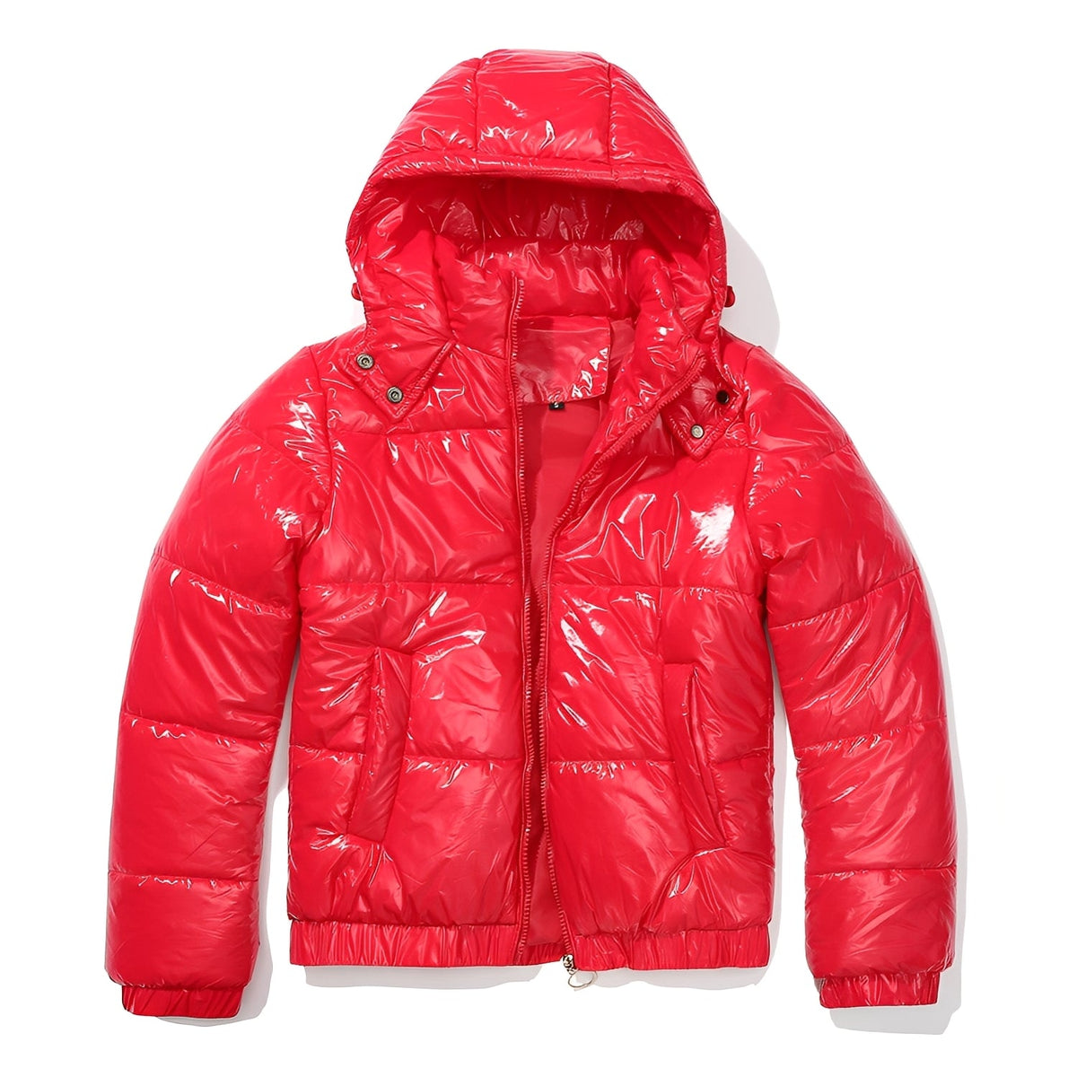 Yazmin - Veste brillante et stylée avec capuche pour femmes