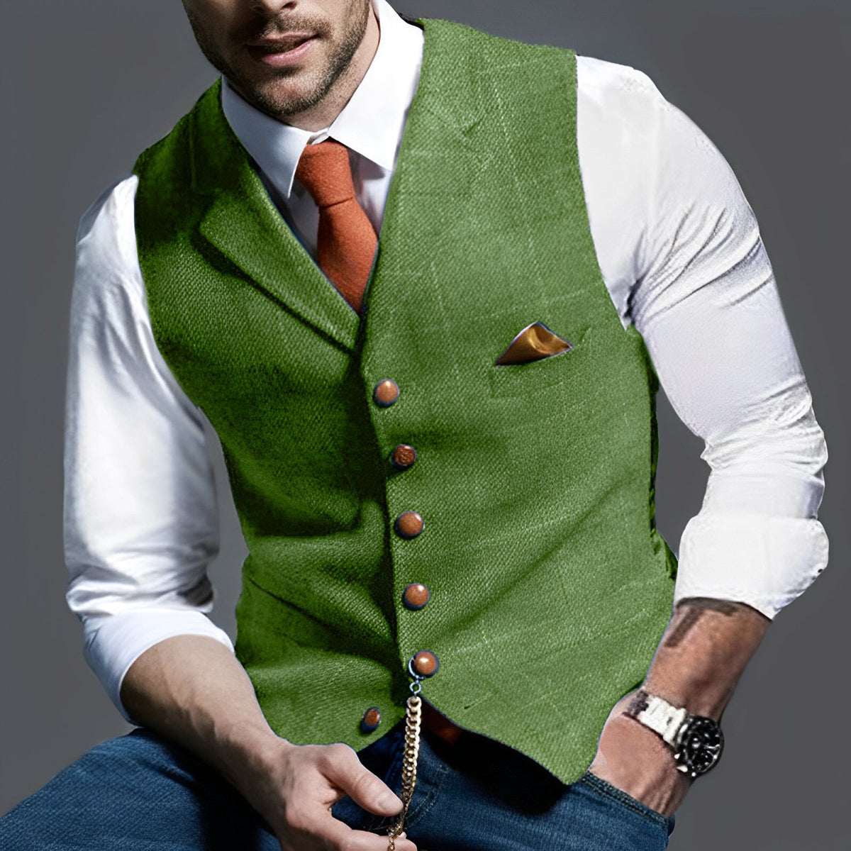 Jasper – Veste Vintage pour Hommes