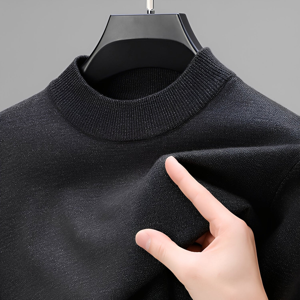 Davis - Pull décontracté avec ourlet pour hommes