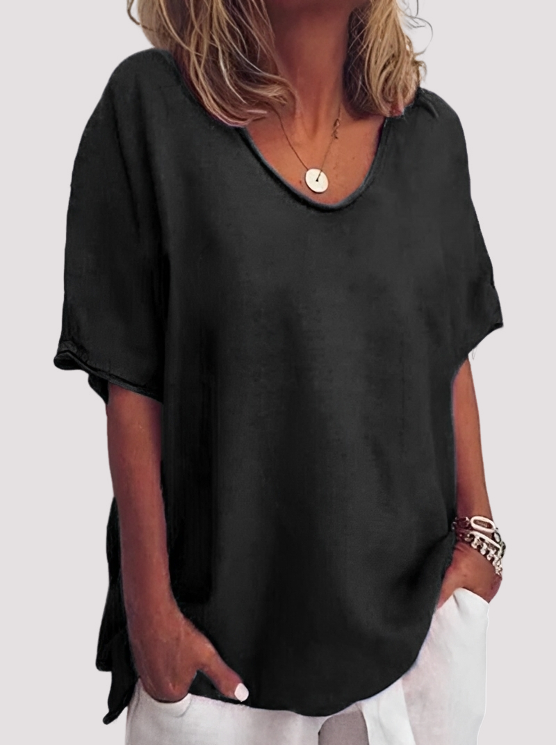 Joanne - Chemise décontractée et ample pour femmes