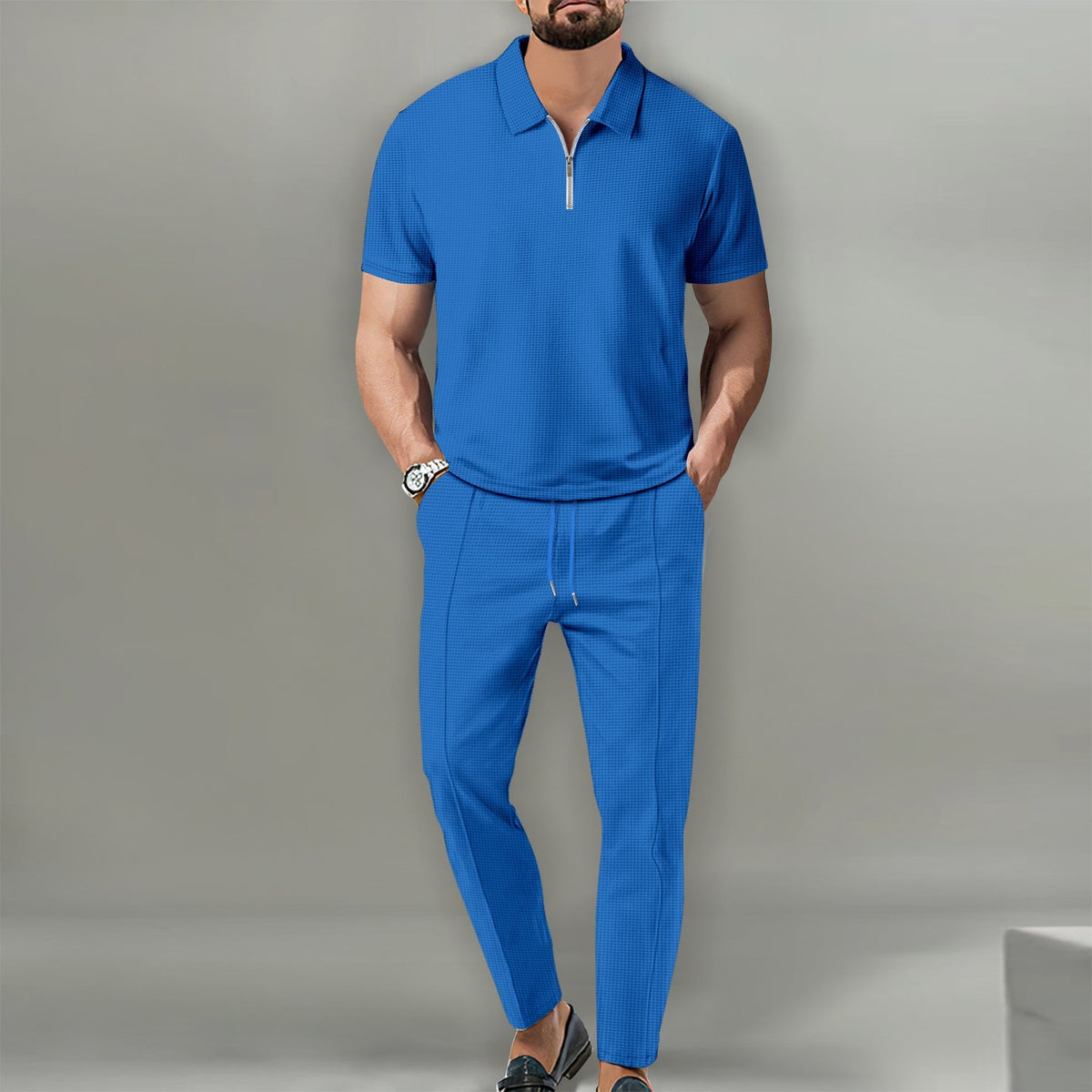 Charles - Ensemble gaufré stylé pour hommes