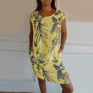 Katherine - Robe large imprimée pour femmes