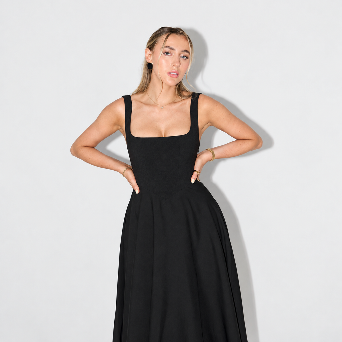 Melisandre - Robe Midi Femme, Chic & Polyvalente