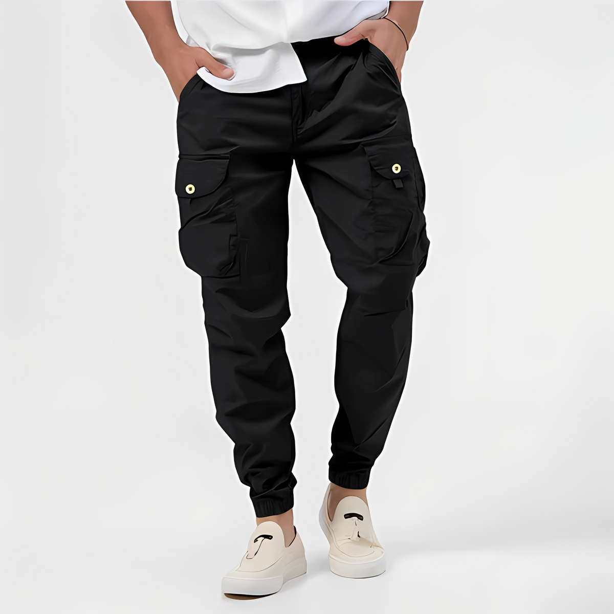 Glendel - Pantalons cargo à la mode pour homme
