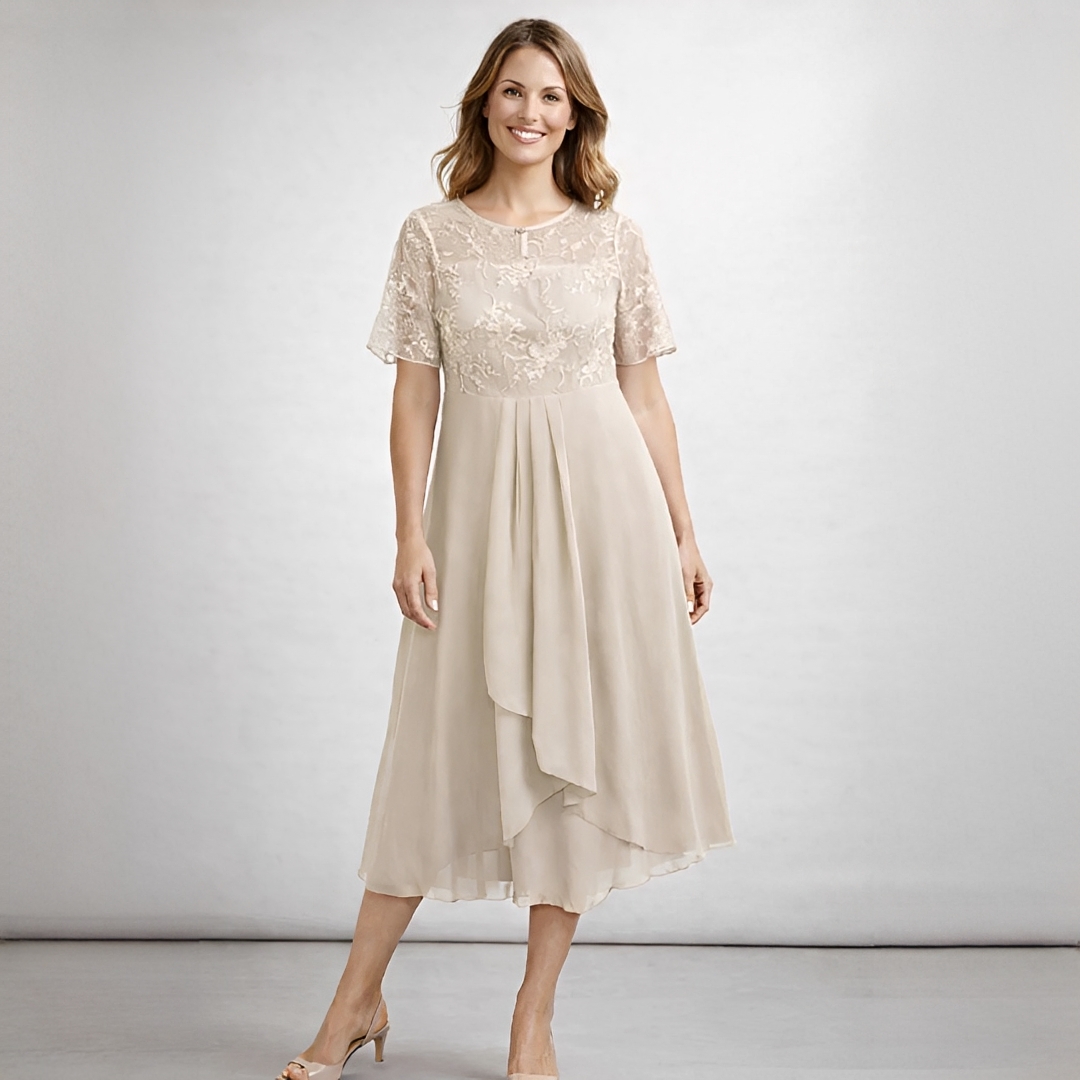 Floraine - Robe chic pour femme