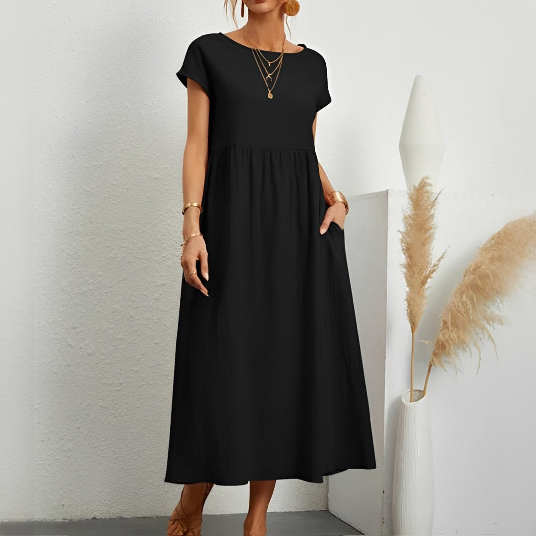 Ginovie - Robe d'été sophistiquée pour femme
