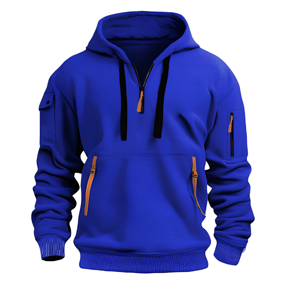 Paxton - Veste à capuche confortable avec demi-zip