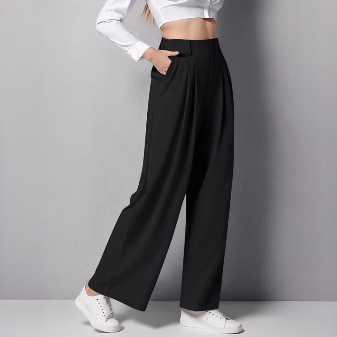 Montana - Pantalon chic à jambes larges