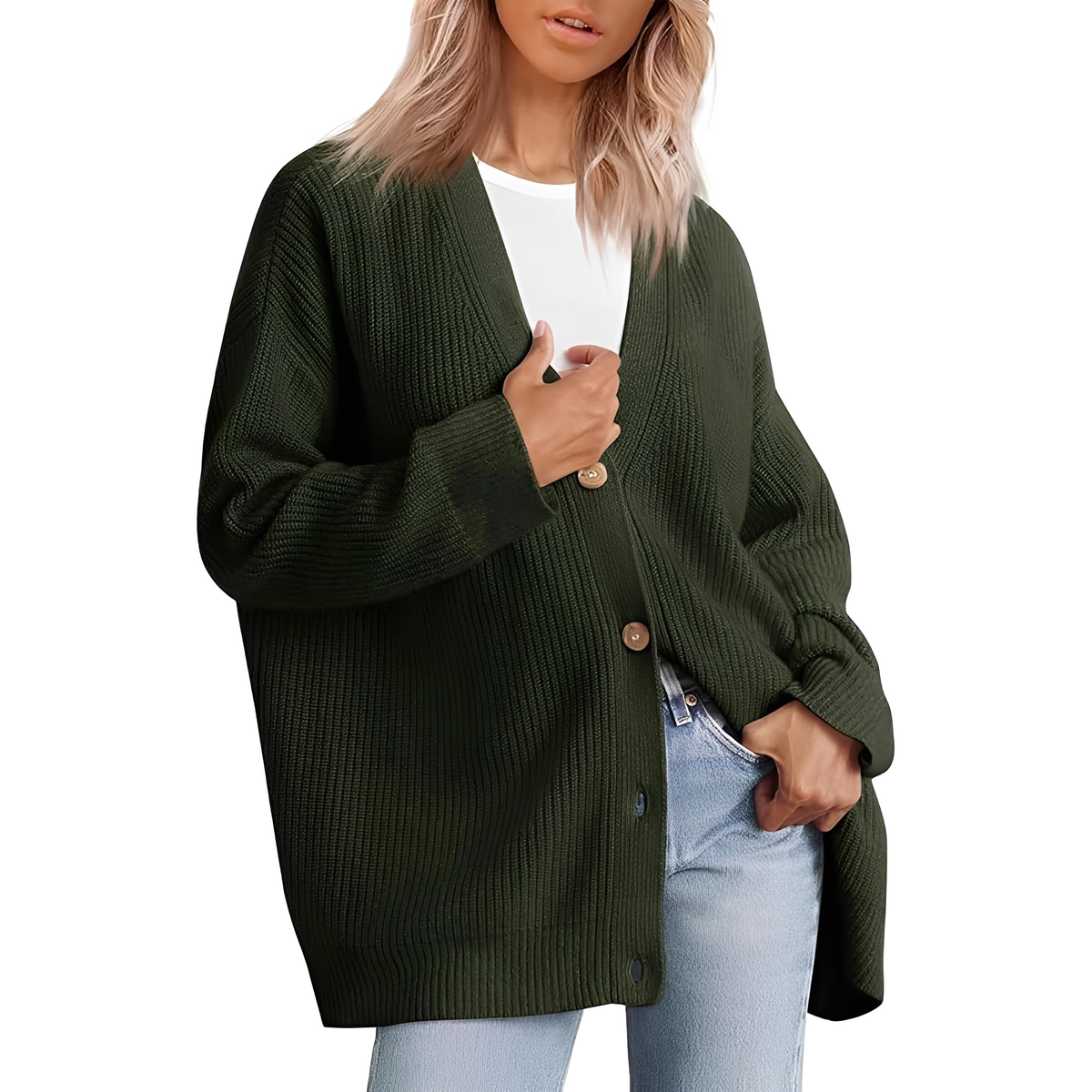 Christal - Pull chaud à coupe ample