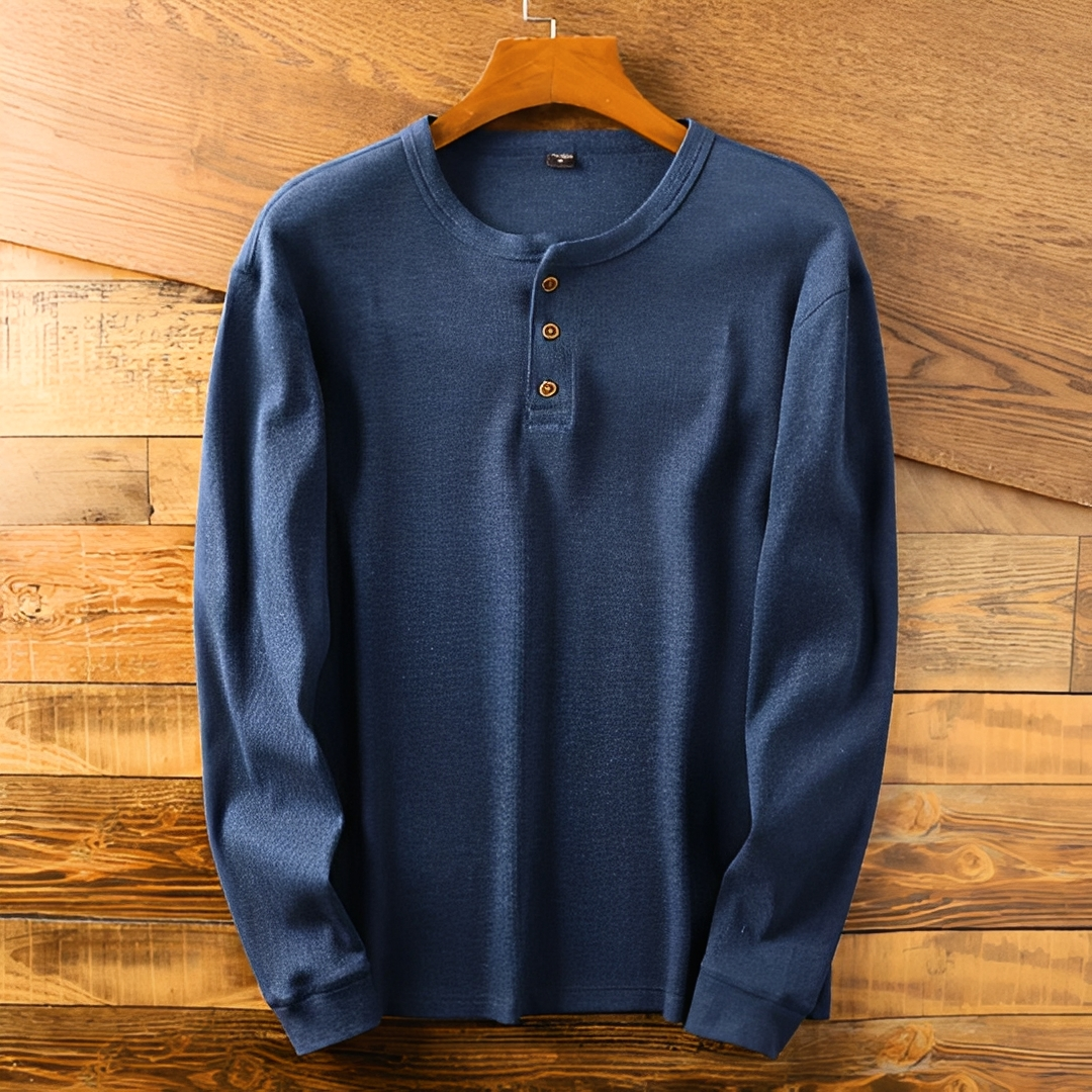 Benjie - Chemise à manches longues agréable pour homme