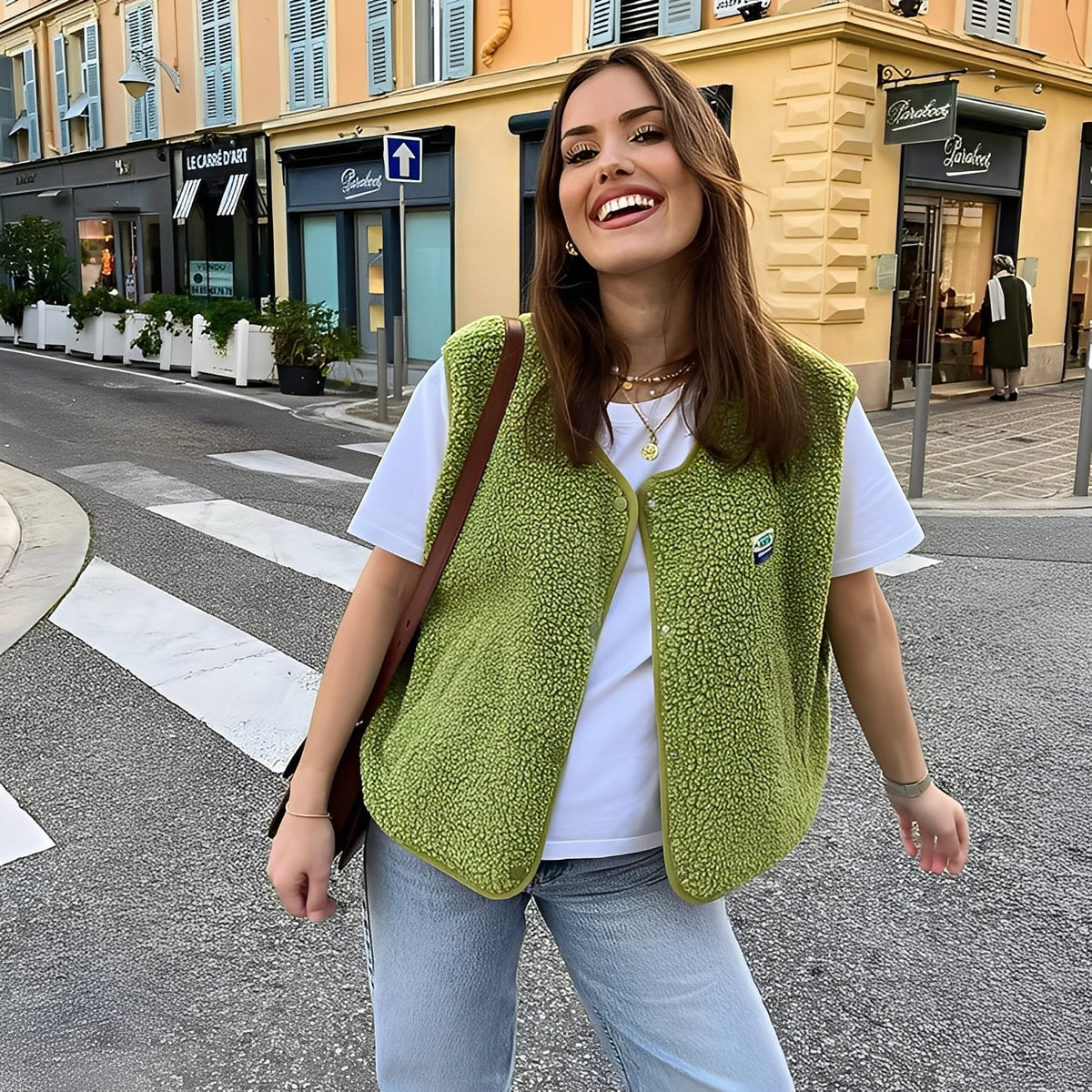 Vanessa - Gilet douillet et chaud