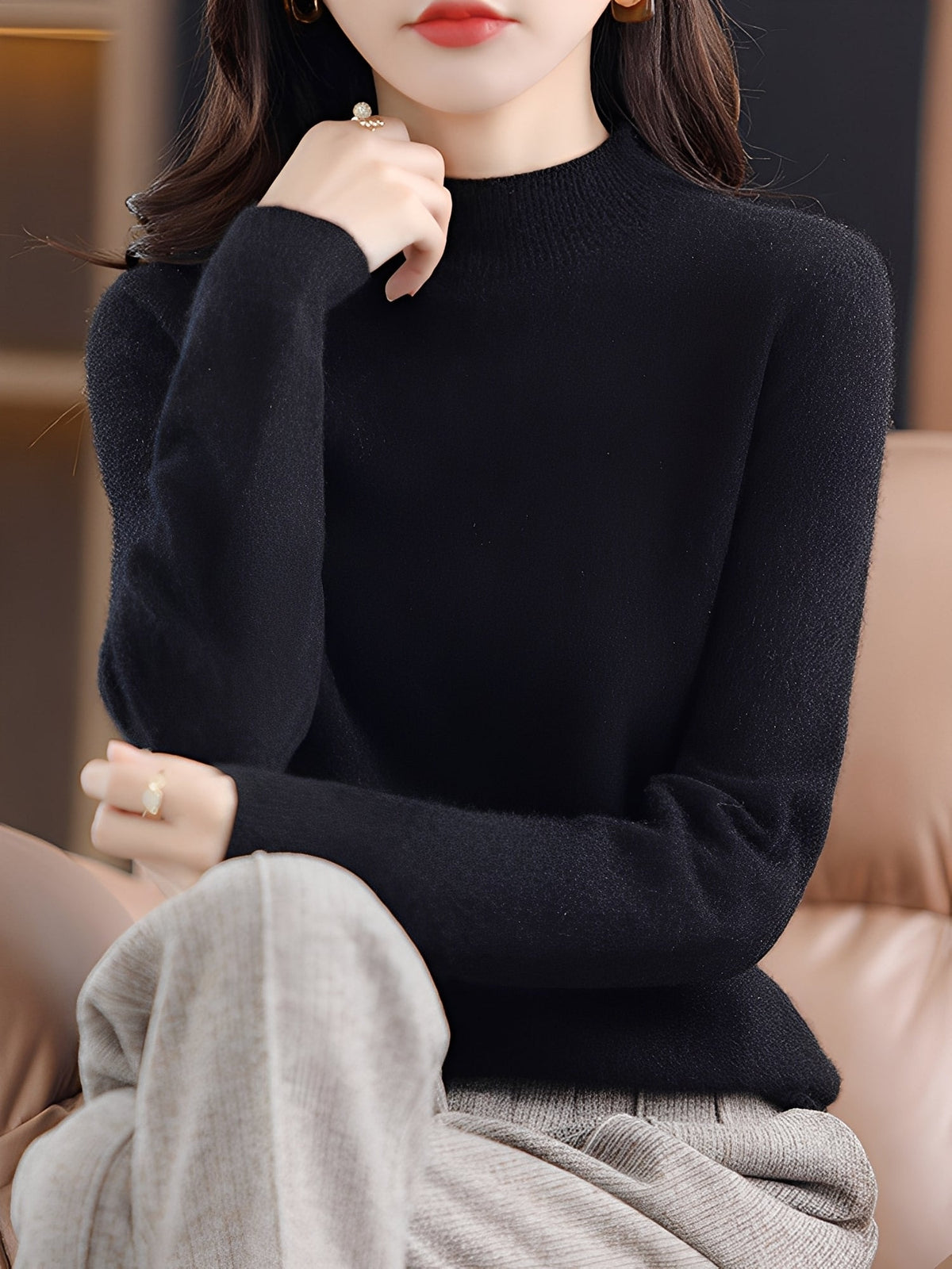 Cindie - Pull chaud pour femme