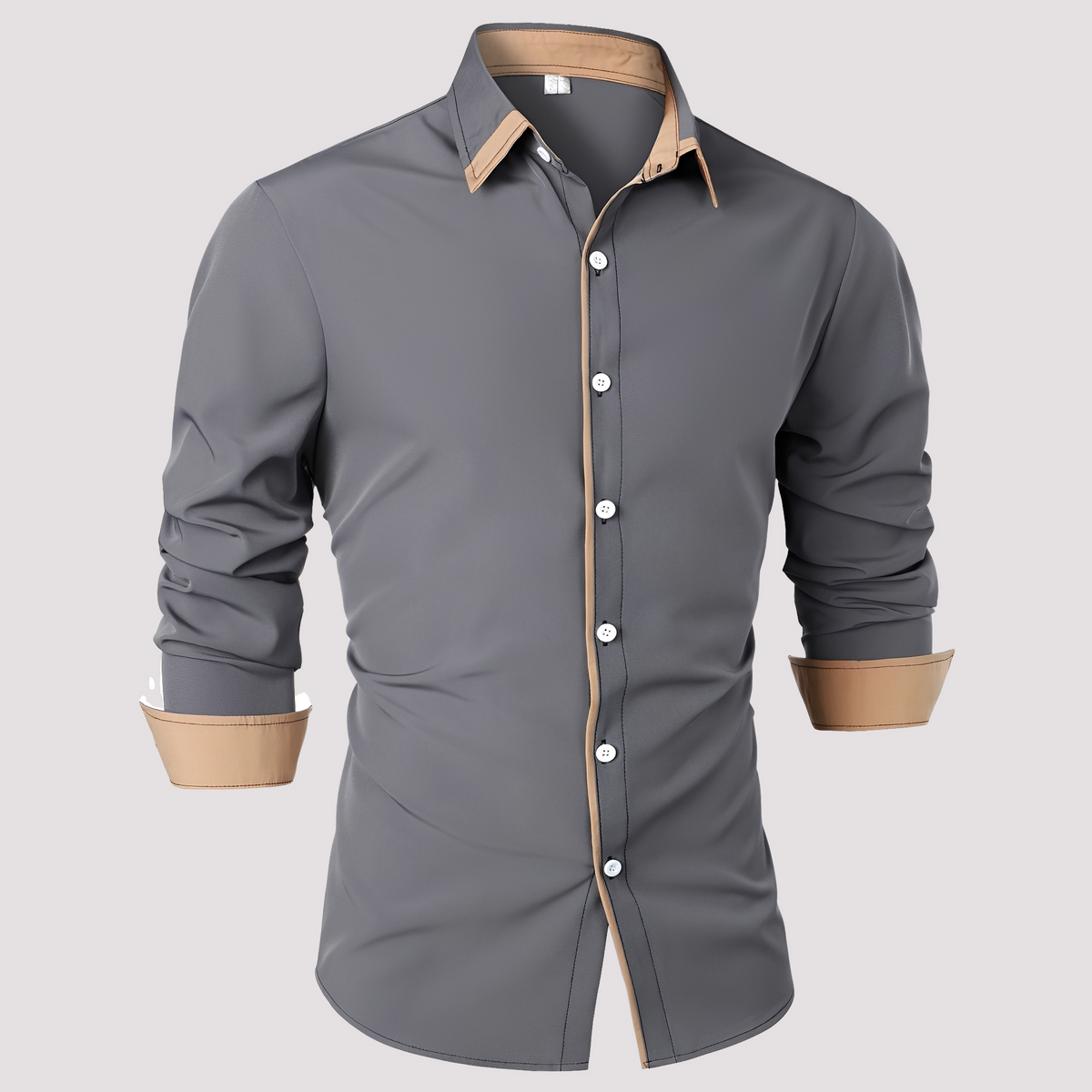 Samuel - Surchemise élégante à manches longues pour hommes