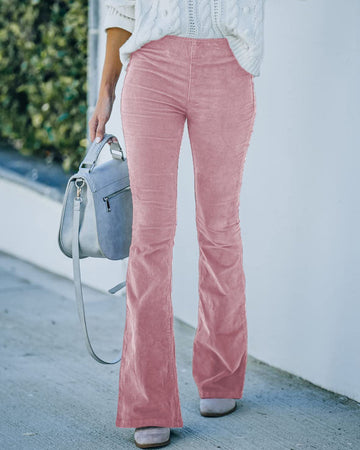 Susanne - Pantalon Flare en Velours Côtelé pour Femmes