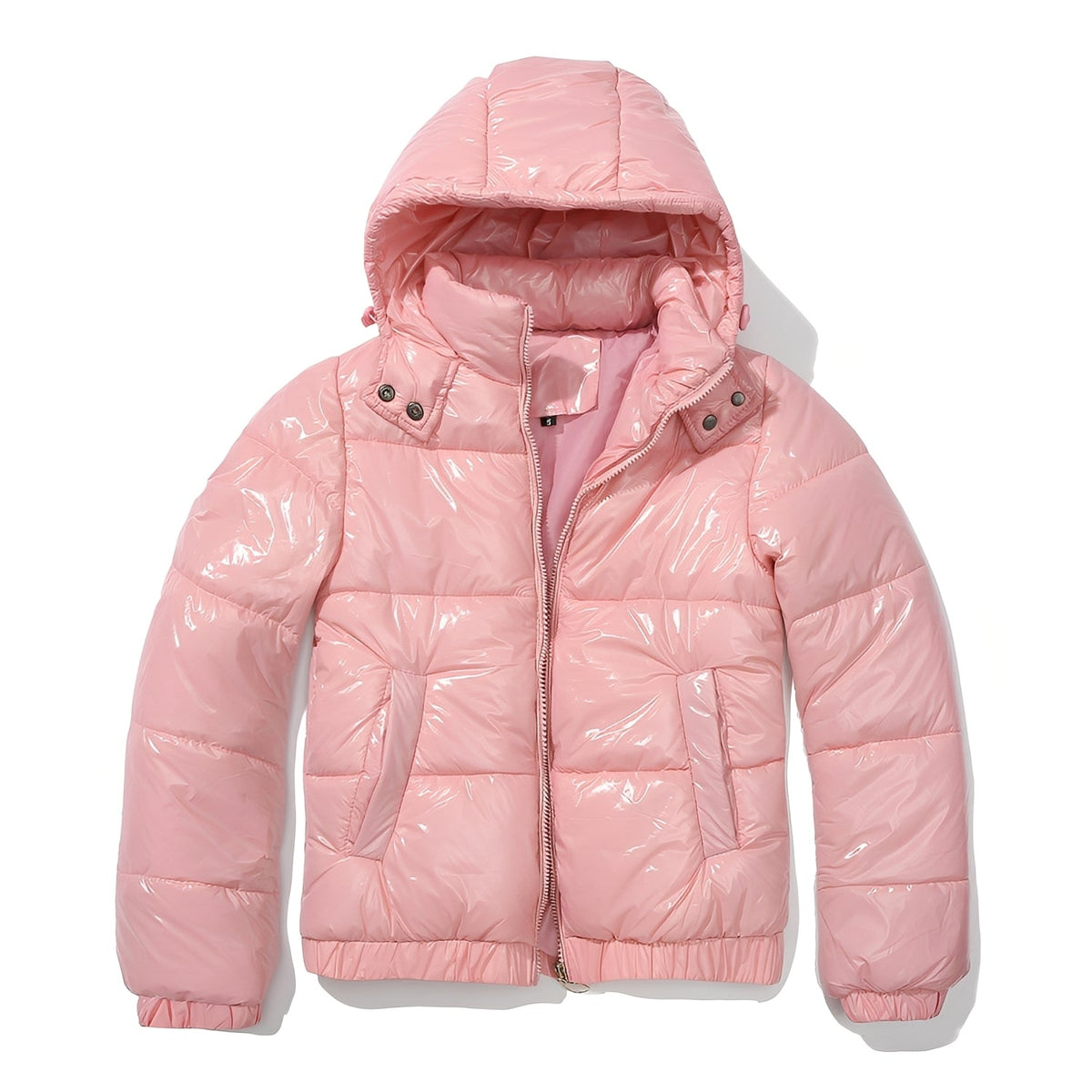 Yazmin - Veste brillante et stylée avec capuche pour femmes