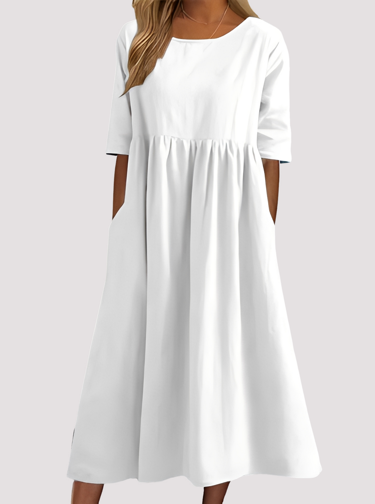 Julie - Robe décontractée avec poches pour femmes