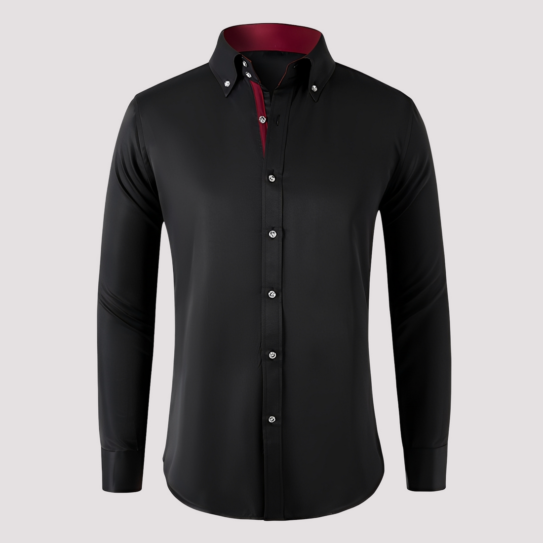 Marco - Chemise décontractée à manches longues pour hommes