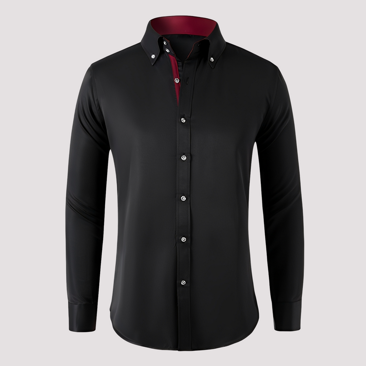 Marco - Chemise décontractée à manches longues pour hommes