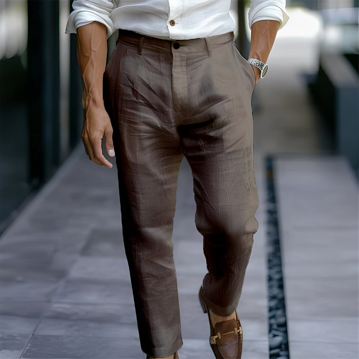 Russell - Pantalon ample et confortable pour hommes