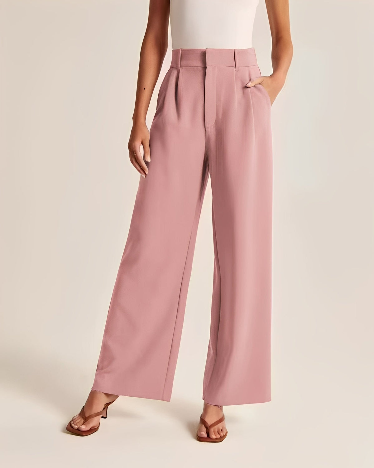 Ruth - Pantalon chic à jambes larges pour femmes