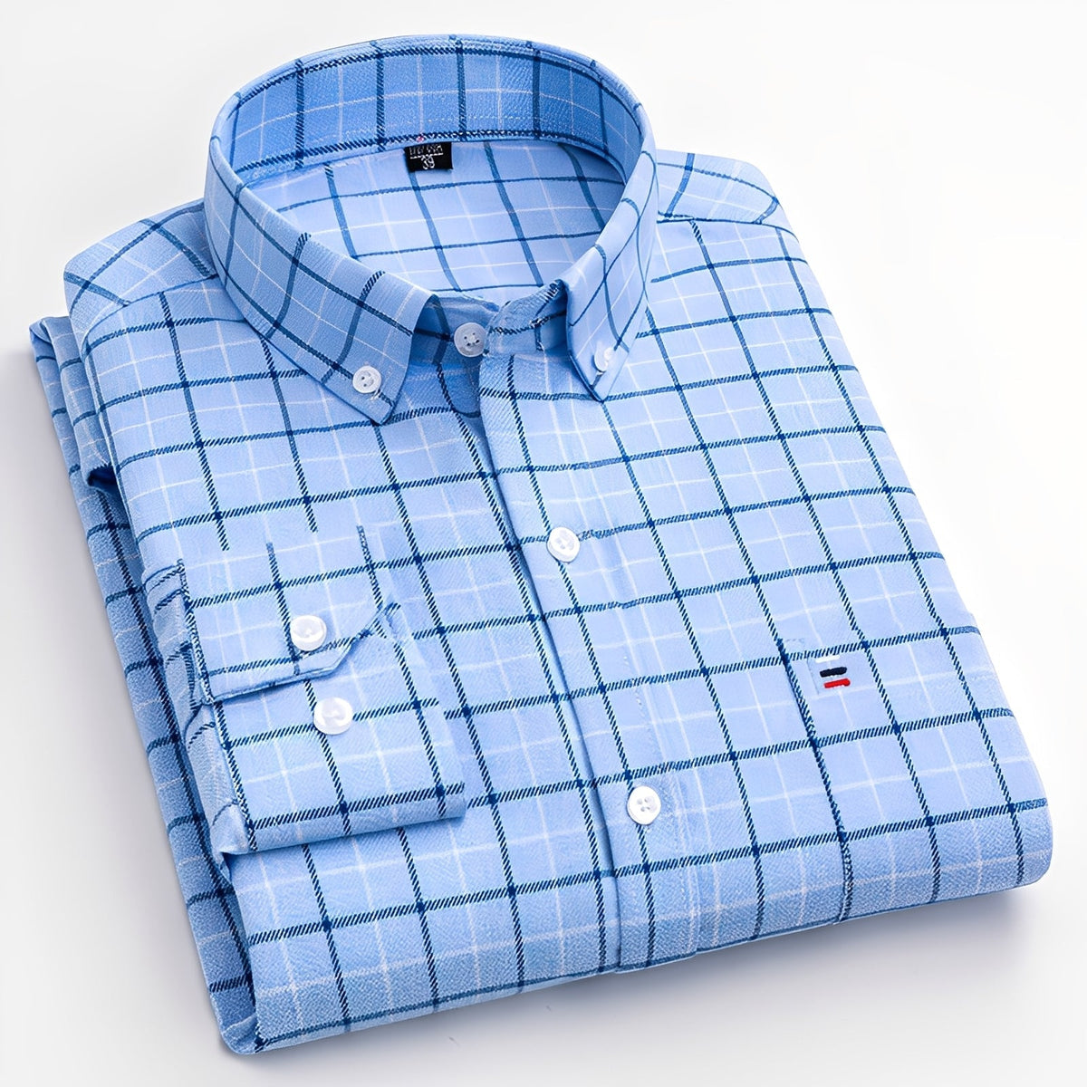 Nikolas - Chemise élégante à carreaux pour hommes