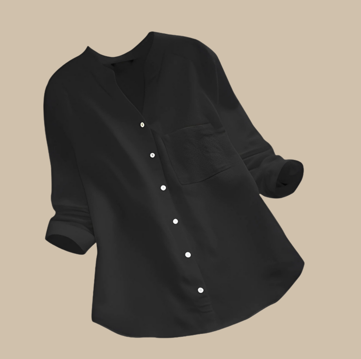 Madelina - Chemise rétro décontractée pour femmes