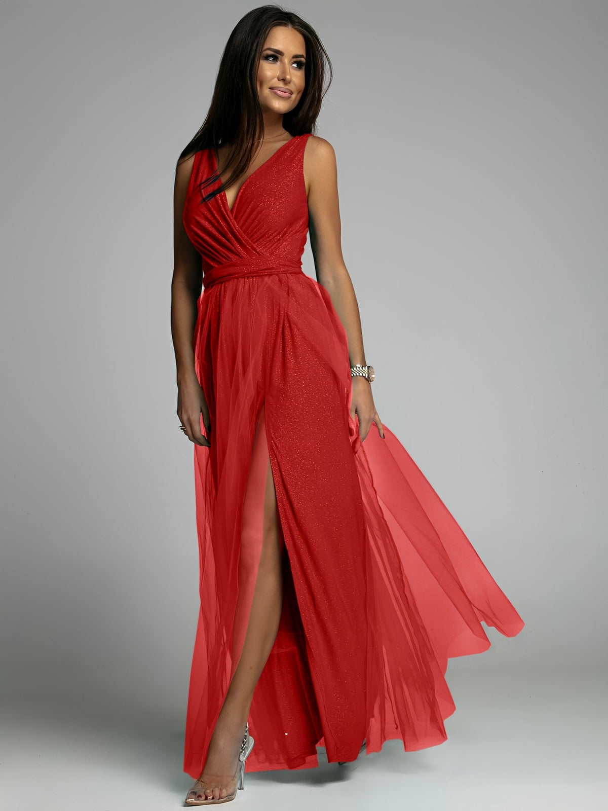 Rachael - Robe chic sans manches pour femmes