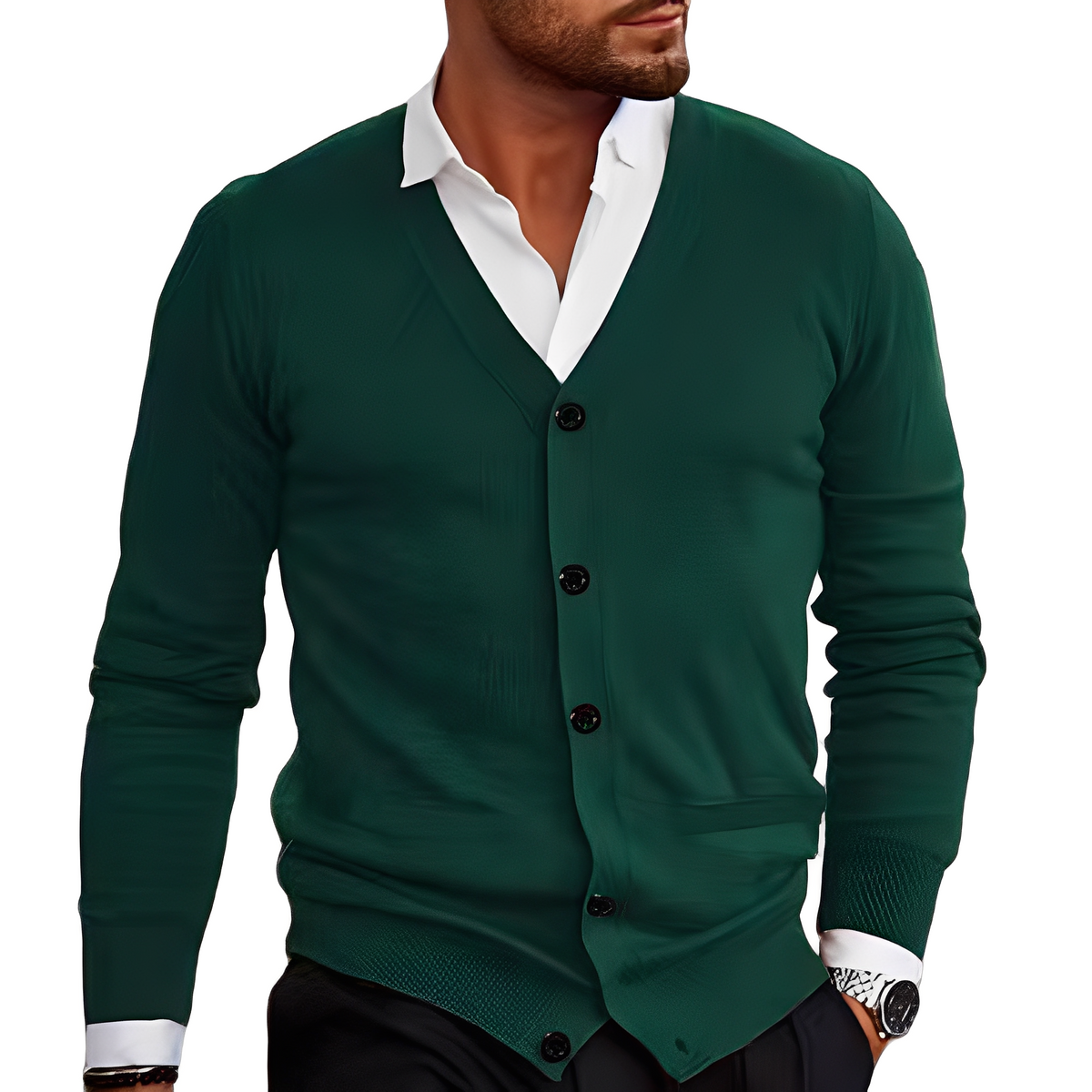 Holden - Veste boutonnée agréable et chaleureuse