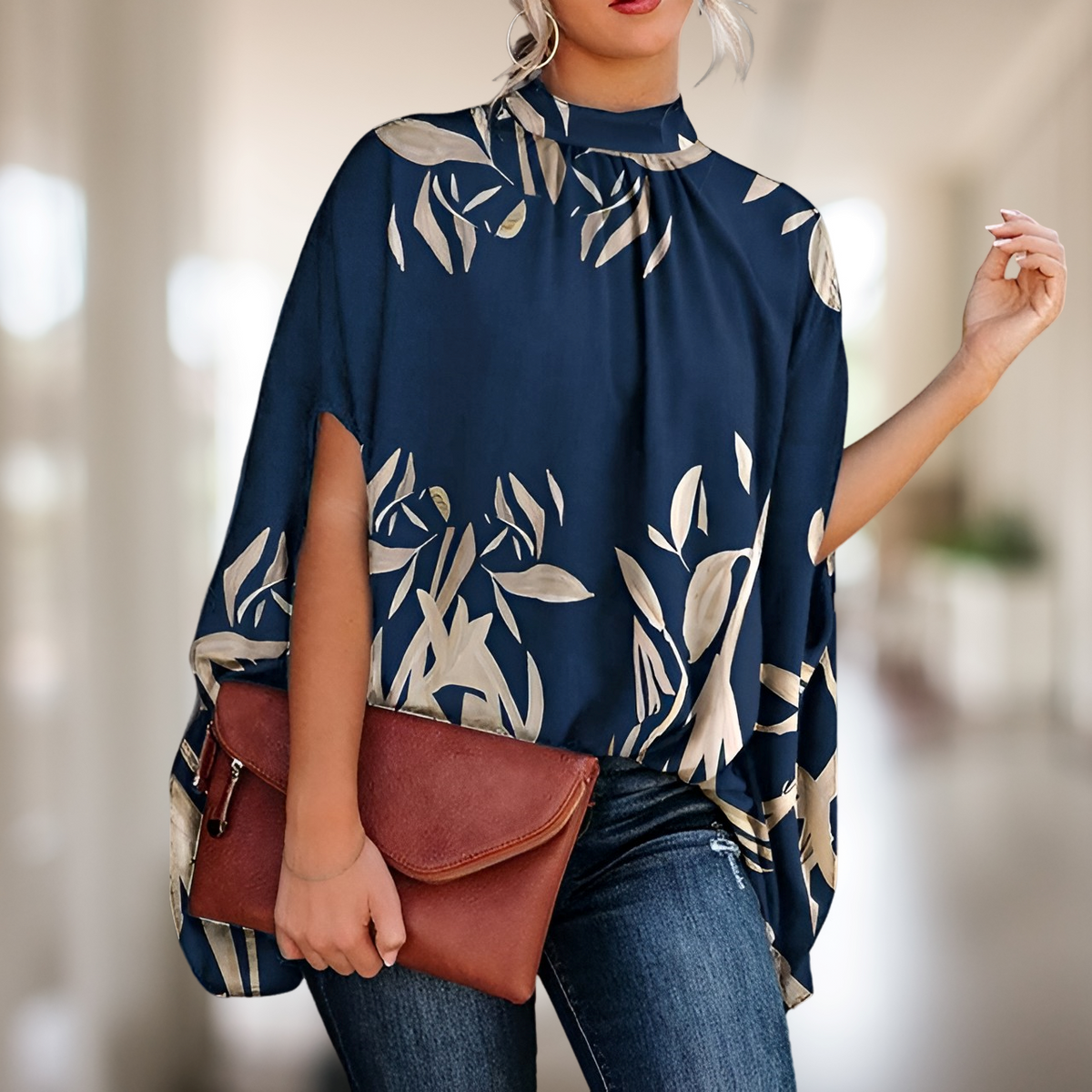Ellison - Blouse élégante avec coupe évasée