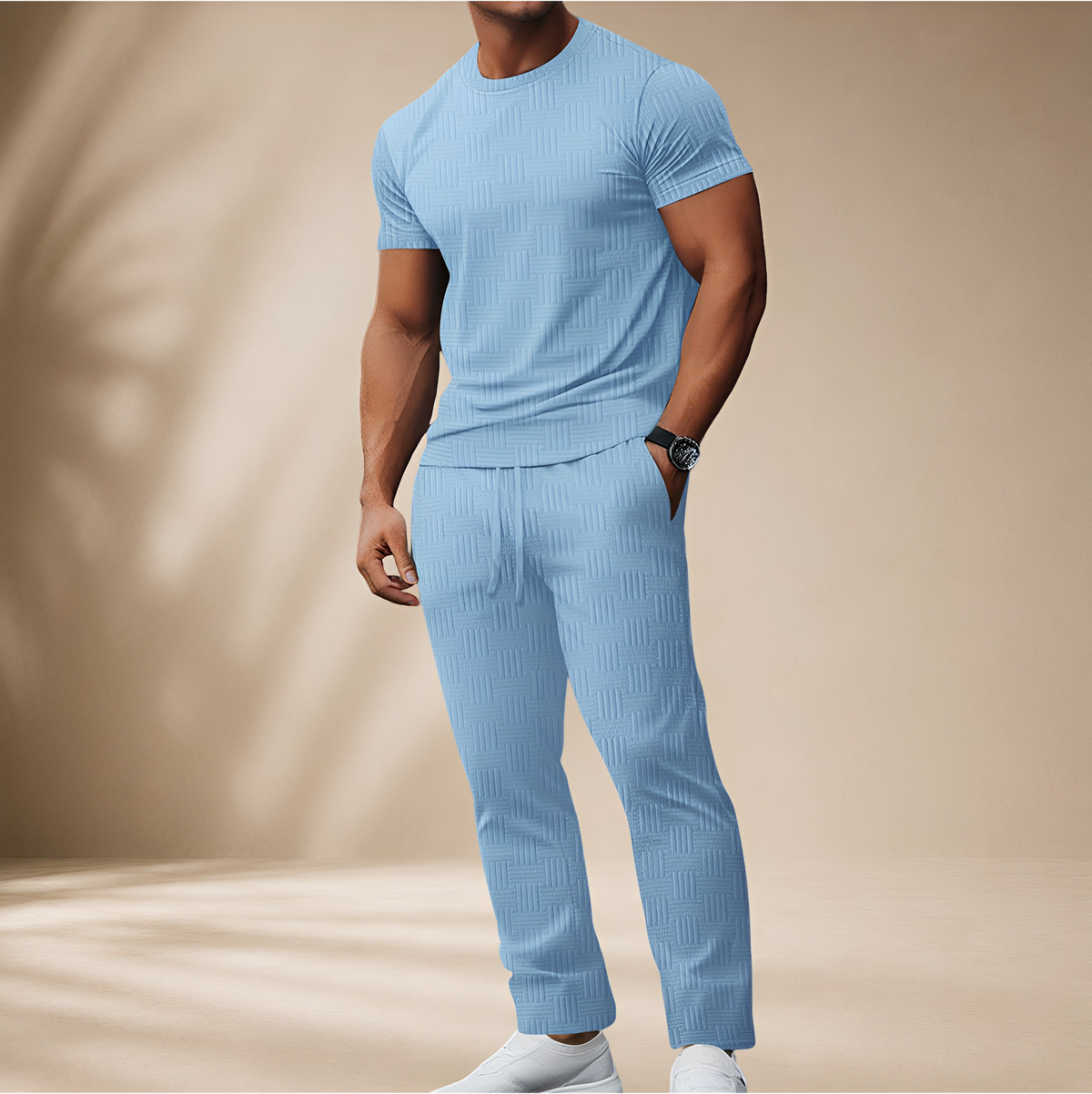 Thomas - Ensemble T-shirt et Pantalon Élégant