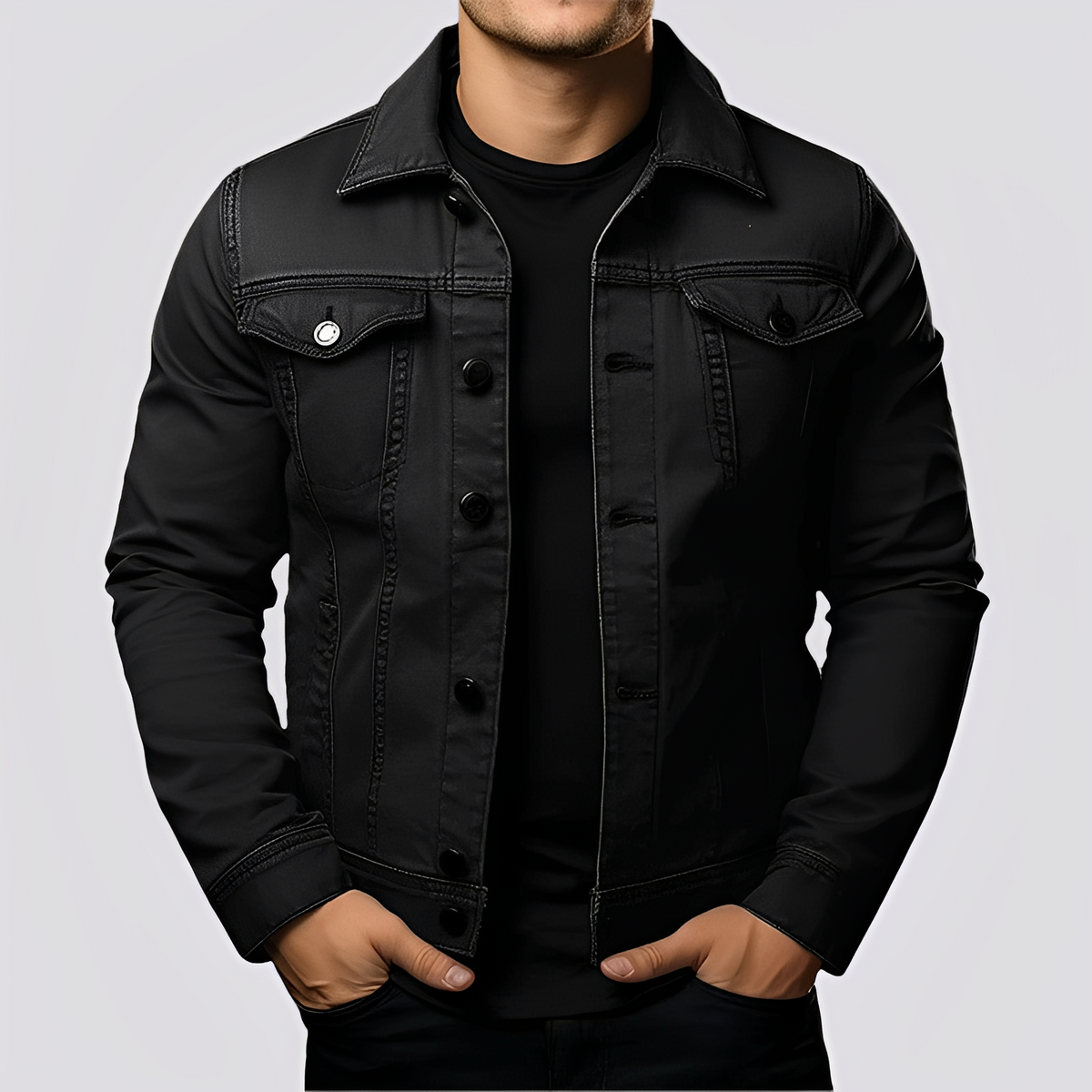 Maxwell - Veste classique pour hommes en matériau résistant
