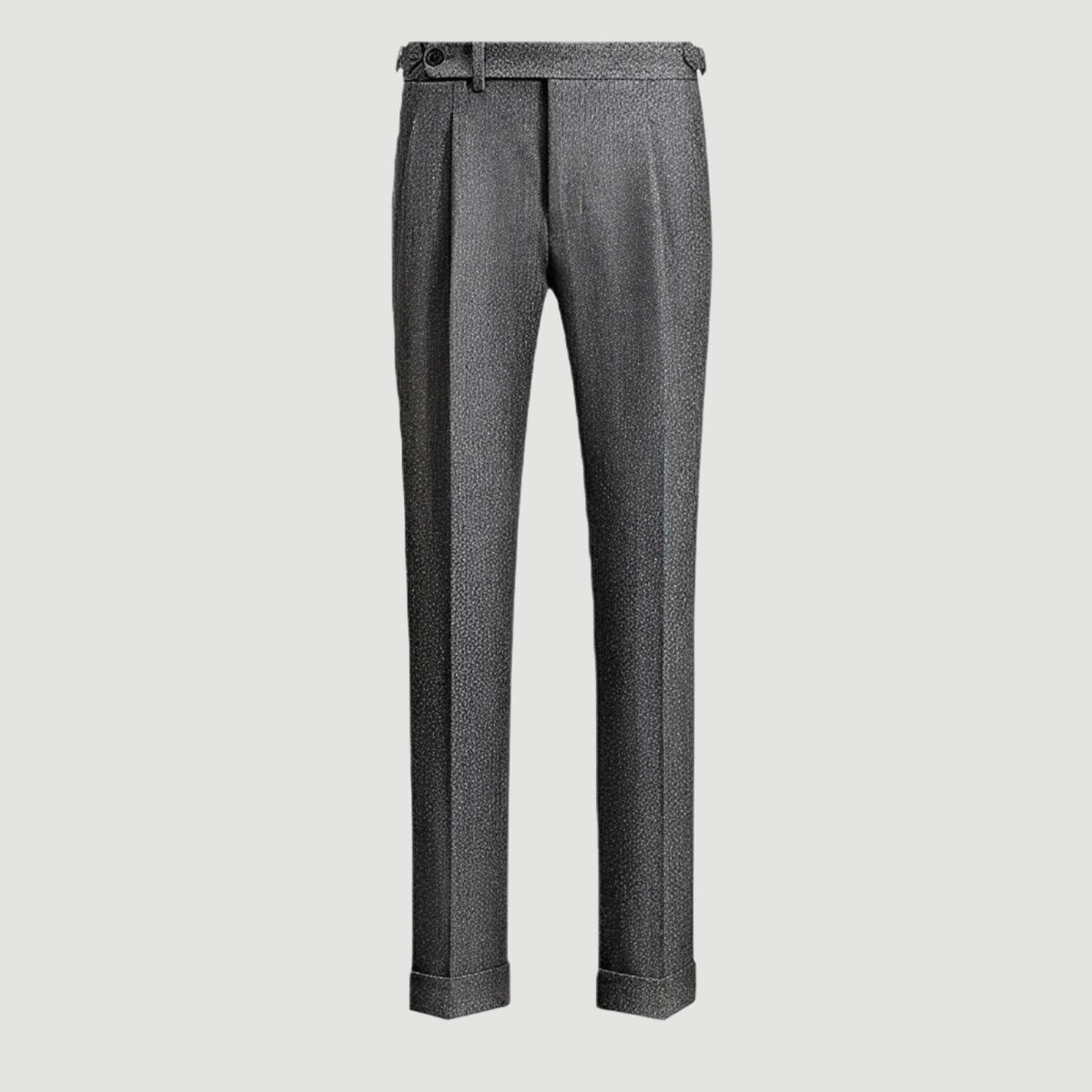 Osbert - Pantalon en laine tweed décontracté pour hommes