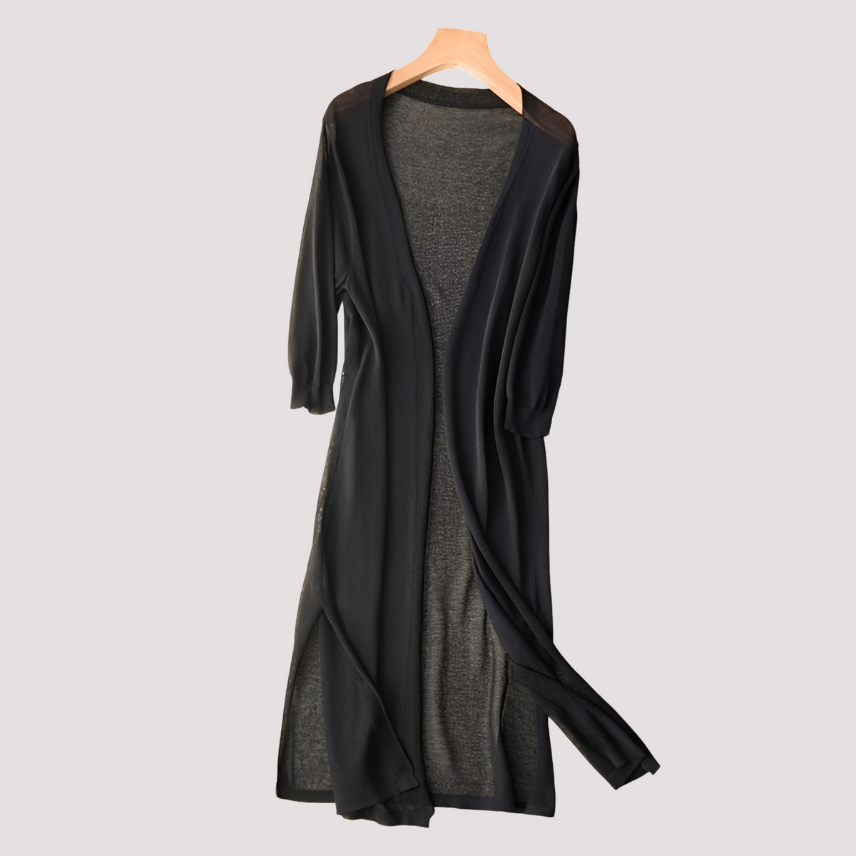 Fannie - Cardigan long décontracté pour femmes