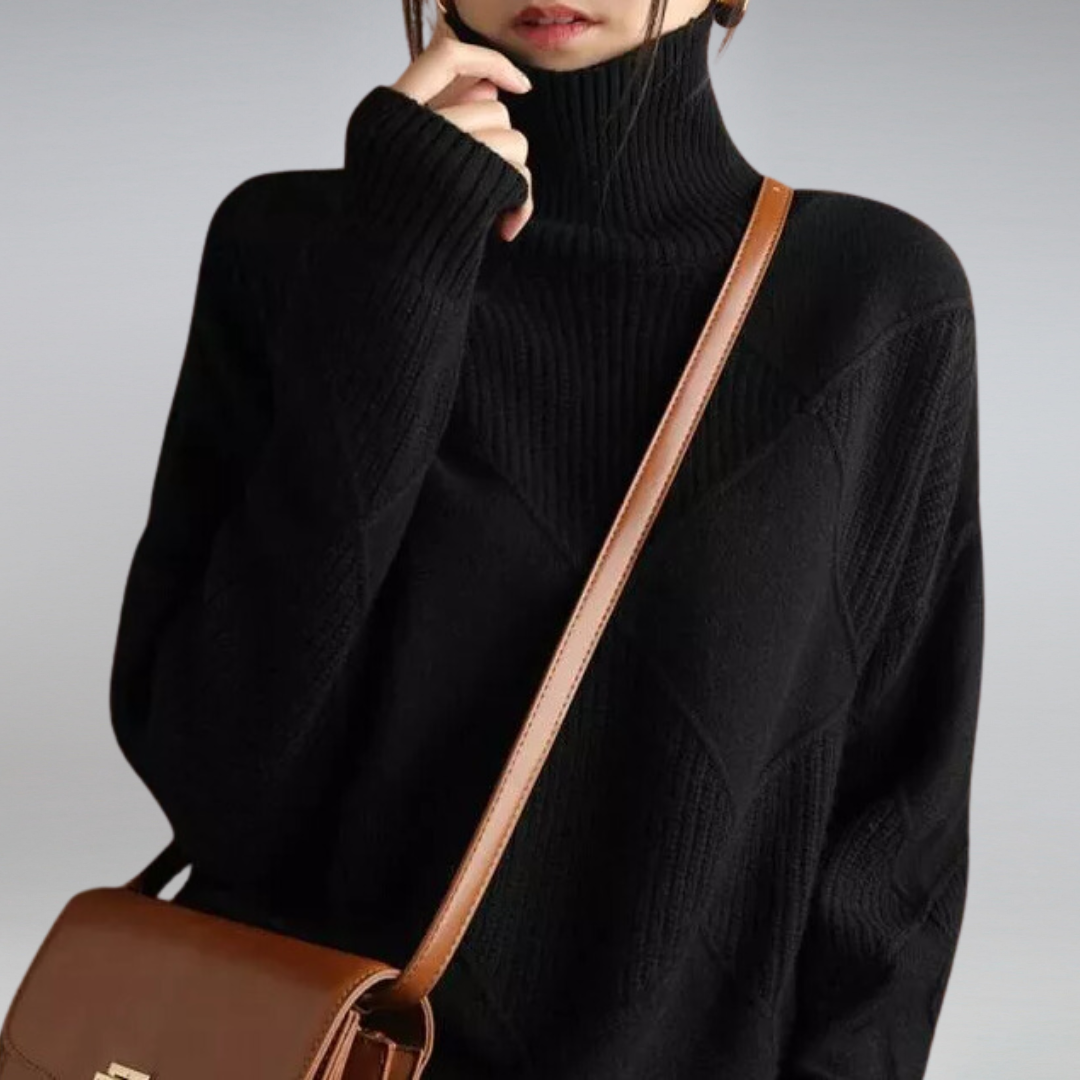 Camille - Pull à col roulé pour femmes