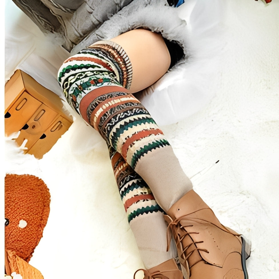 Suzanna - Chaussettes stylisées et chaudes