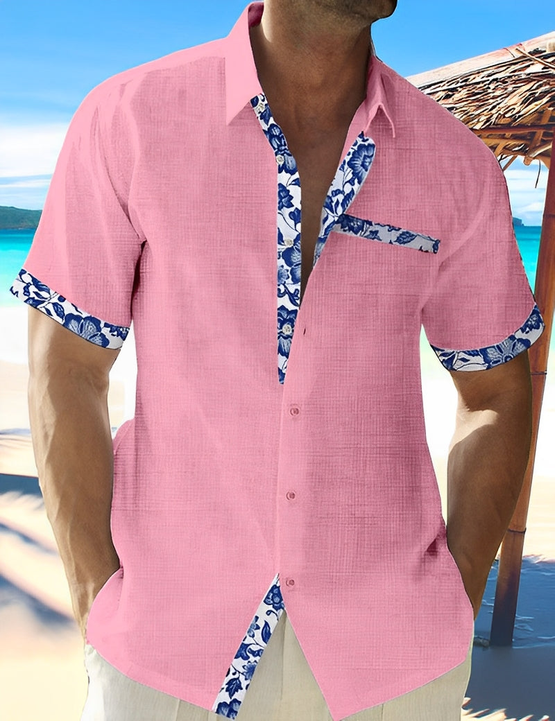 Anthony - Chemise en lin confortable pour hommes