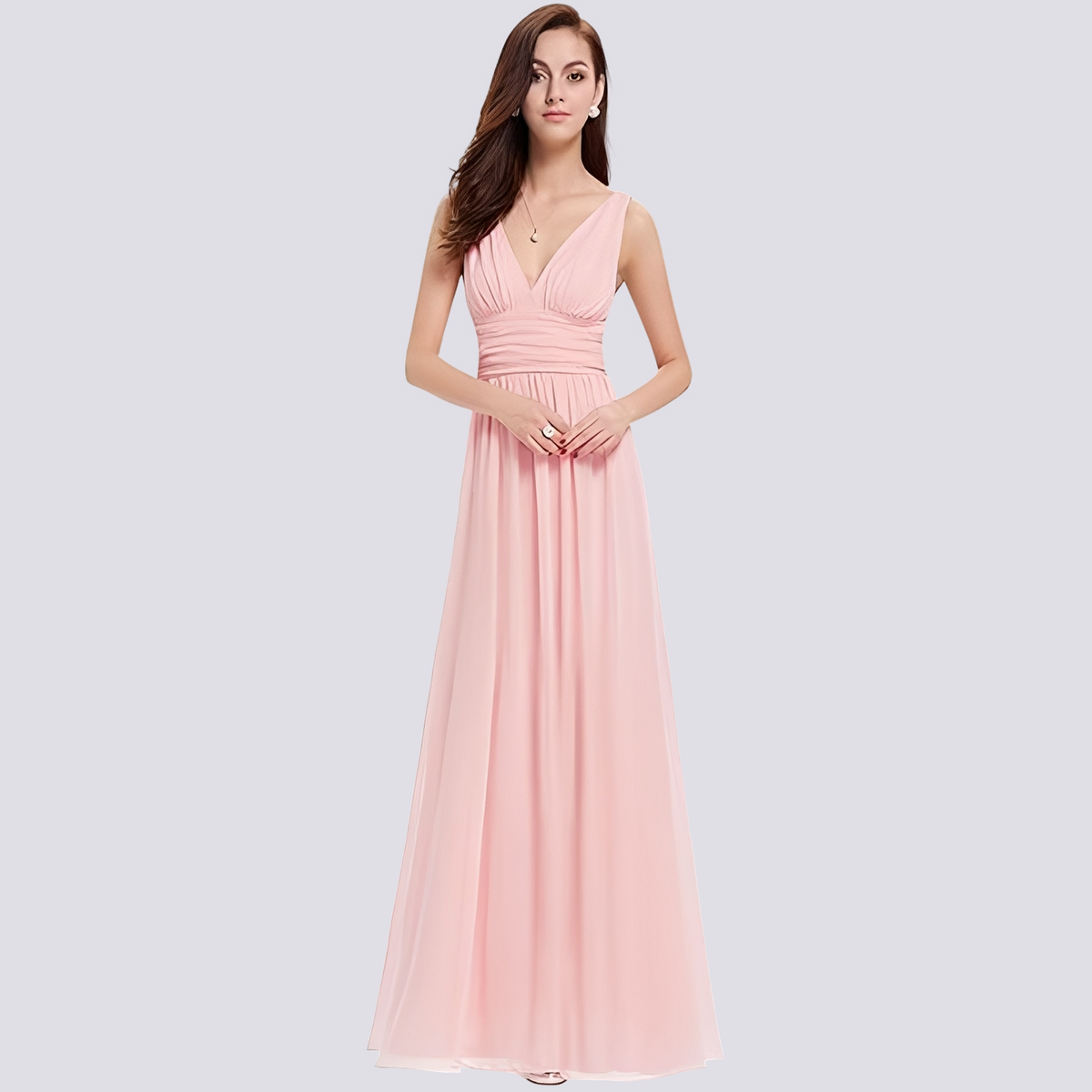 Maddie - Robe de soirée chic sans manches pour femmes