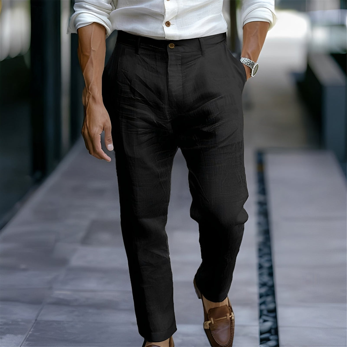 Russell - Pantalon ample et confortable pour hommes