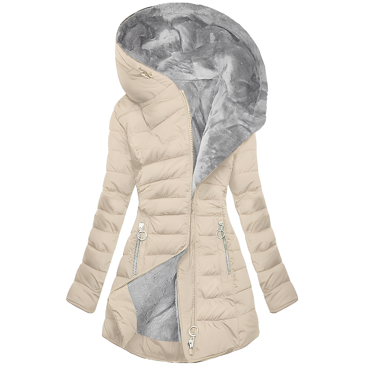 Jasmine - Veste moderne à capuche pour femmes