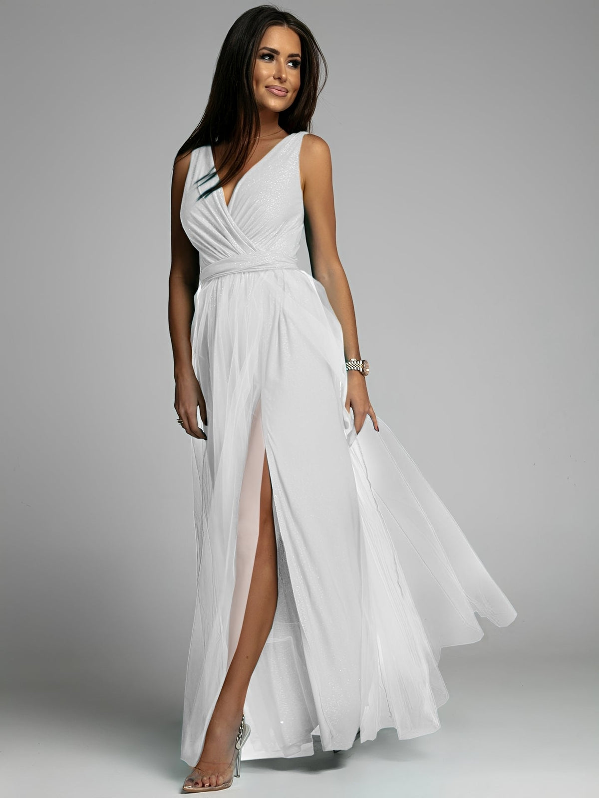 Rachael - Robe chic sans manches pour femmes