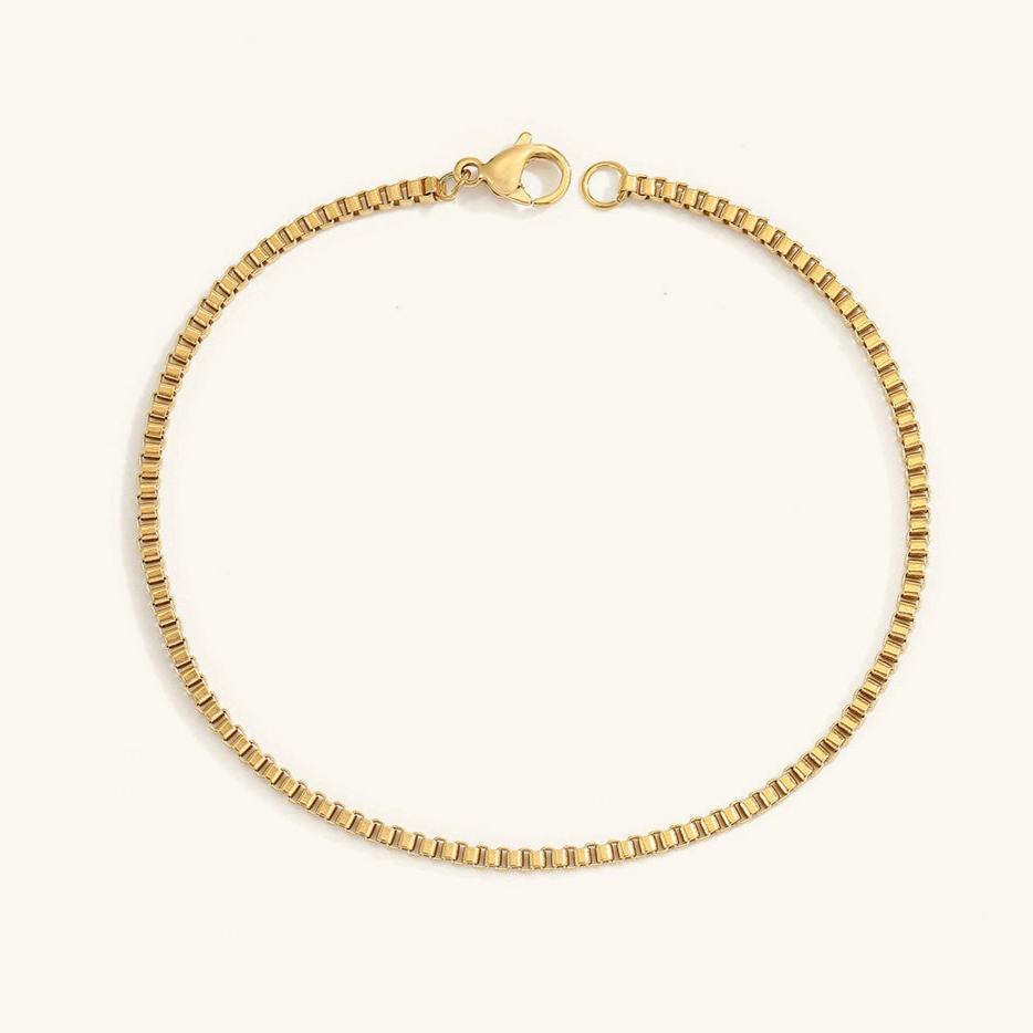 Victoria – Bracelet chaîne en or